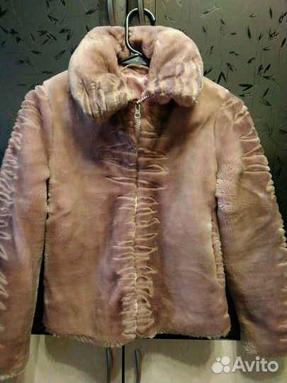 Шубка-куртка б/у для девочки