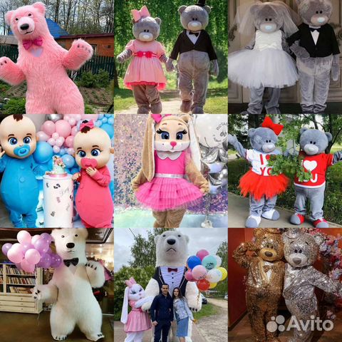 Ростовые куклы. Пародия на звëзд. Живая открытка