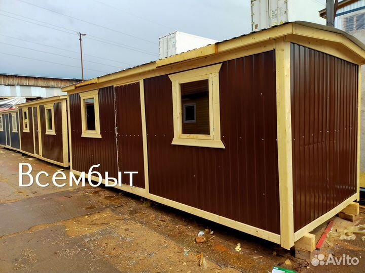 Бытовка из металла за 1 день