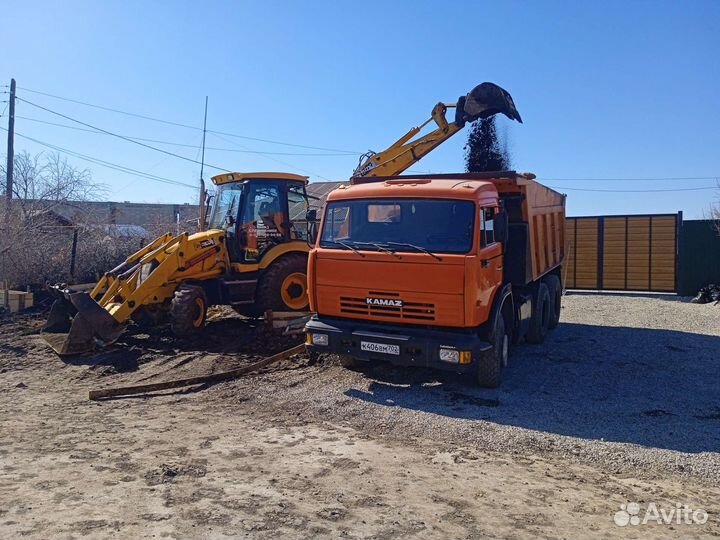 Камаз 15т, пыль, щебень, бут