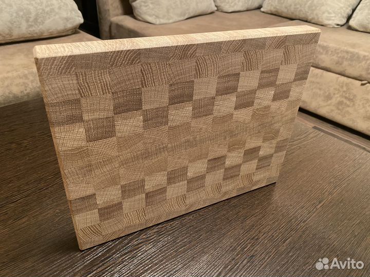 Торцевые разделочные доски из дуба