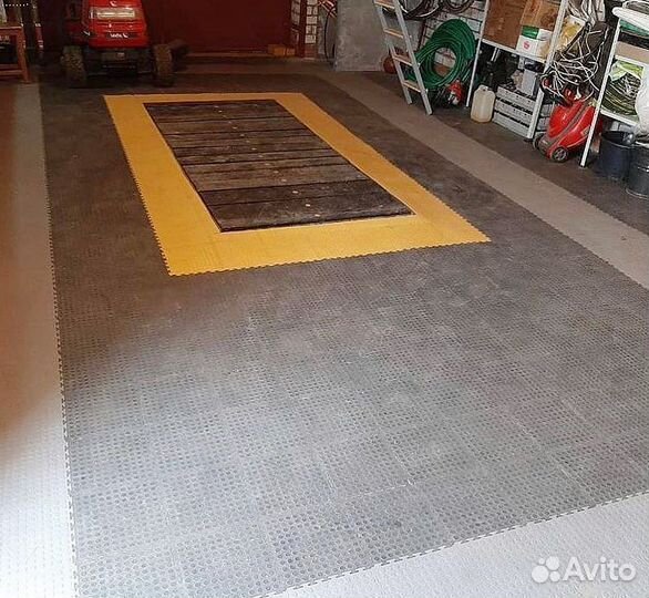 Пвх плитка для автомойки