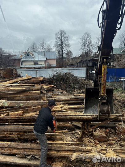 Демонтаж аварийных домов