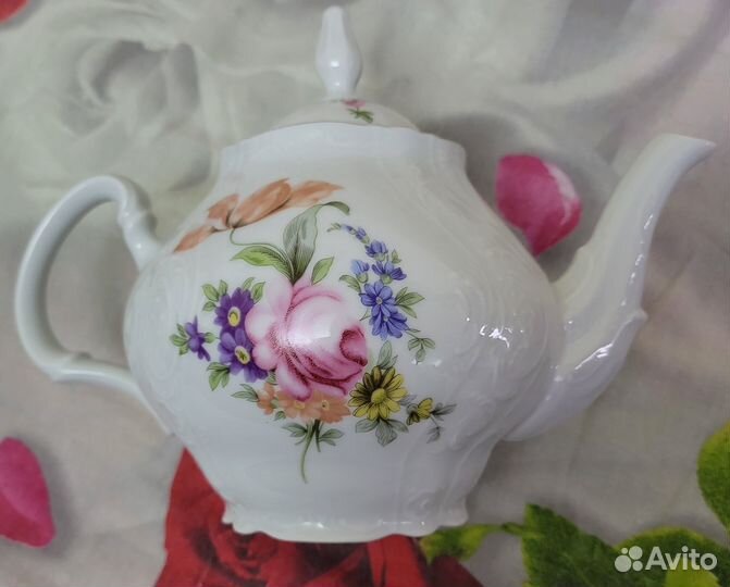 Чайник 1200 мл, декор 