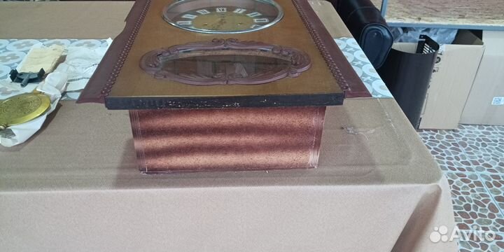 Часы настенные СССР Янтарь