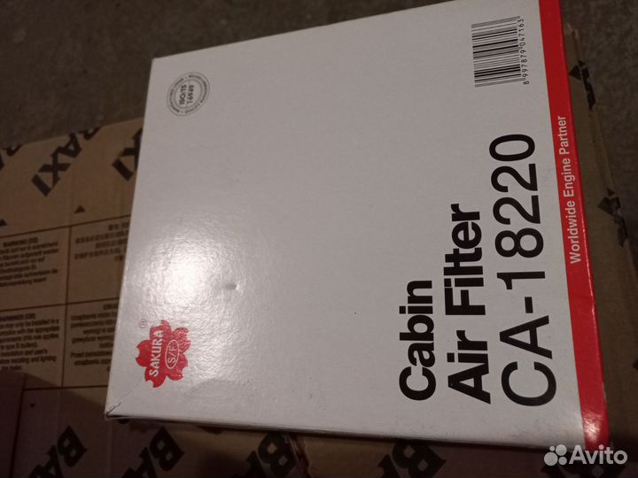 Фильтр салона и воздушный для subaru