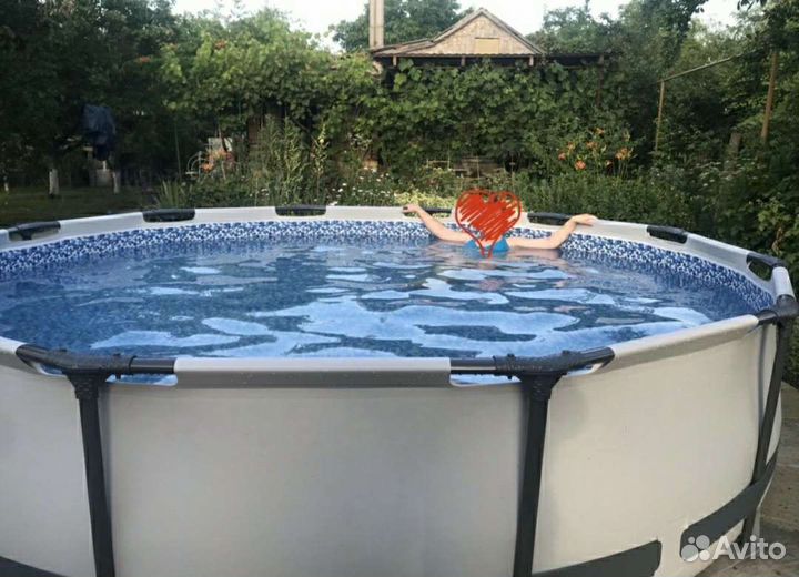 Бассейн каркасный огромный Новый