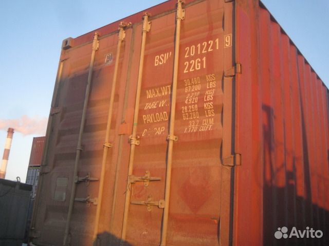 Морской контейнер 20 футов б/у