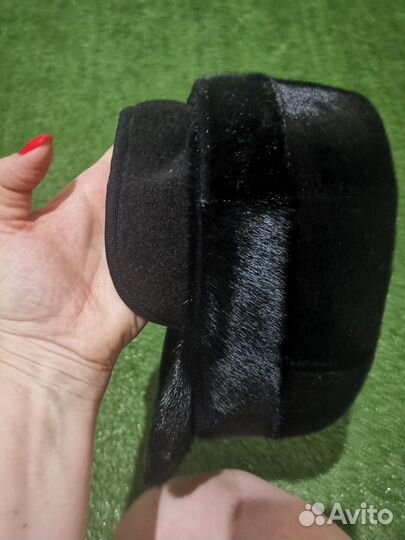 Мужская зимняя шапка, короткая нерпа, р. 57