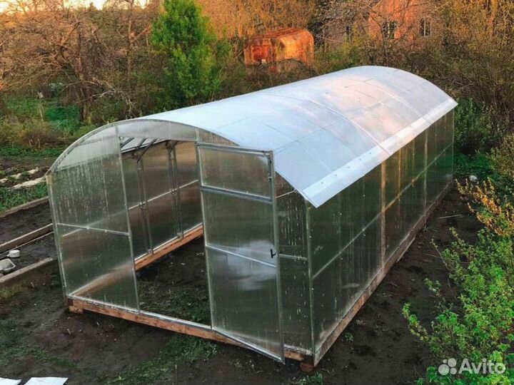 Теплица с краб системой