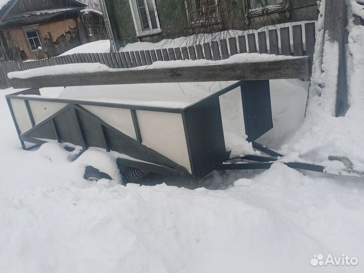 Тележка грузовая 4 колёсная