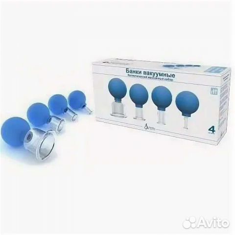 Банки вакуумные (набор 4шт)