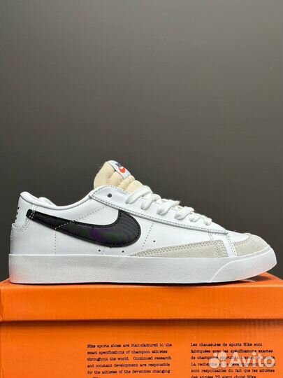 Кеды Nike Blazer Low 77 Gs White Black