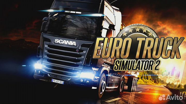 Euro Truck Simulator 2 + DLC (PC, Steam)