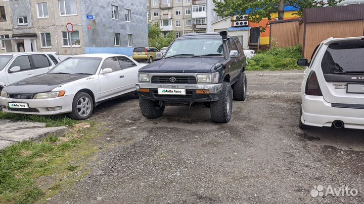 Toyota Hilux Surf 2.4 AT, 1990, 127 000 км