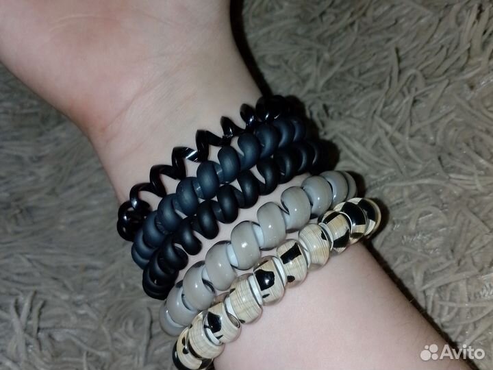 Резинки для волос пружинки