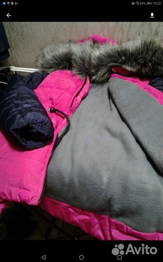 Куртка зимняя удлинённая для девочки