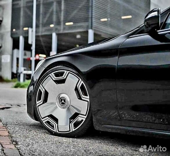 Кованые диски R22 на Mercedes-Benz W222 W223