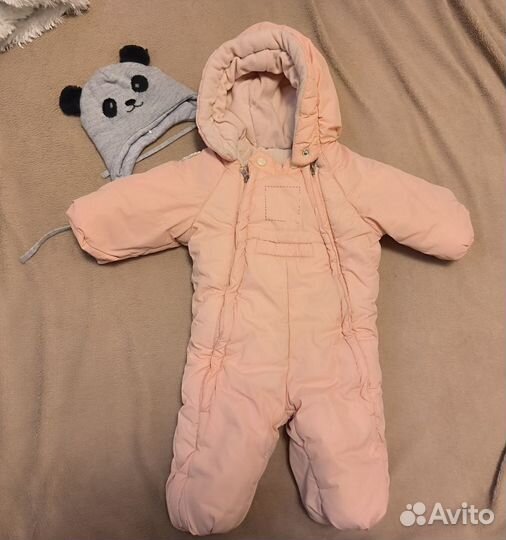 Большой пакет вещей на девочку 68-74