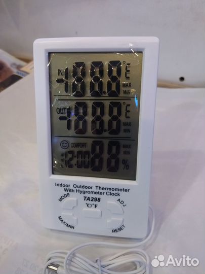 Термометр с выносным датчиком та-298