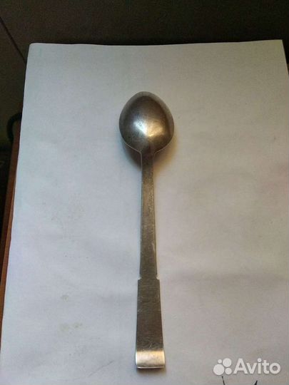 Серебряная чайная ложка 875 пробы