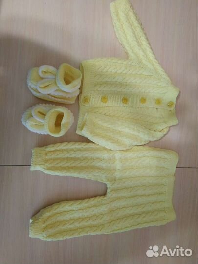 Вещи детские ручной работы от рождения и до 2-3 ле