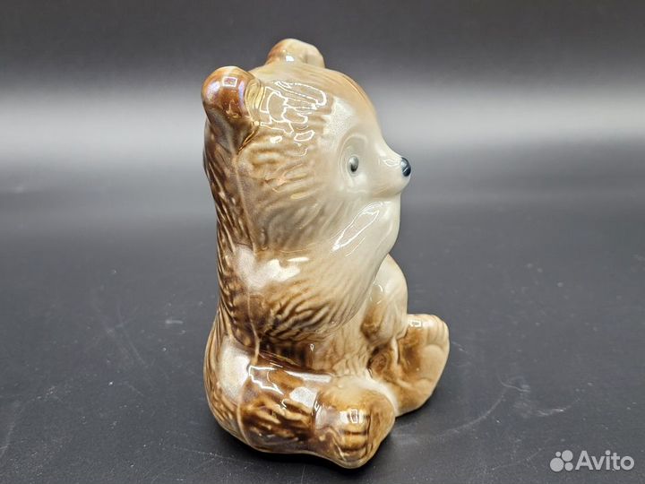 Статуэтка Медведь медвежонок Мишка фарфор