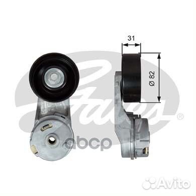 T39288 ролик натяжной ремня но Chevrolet Capti