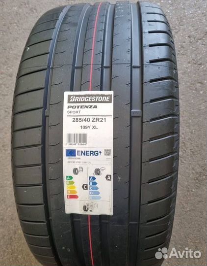 Bridgestone Potenza Sport 285/40 R21 109Y