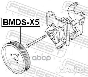 Шкив насоса гура BMW E36/E46/E39/X3(E83) febest