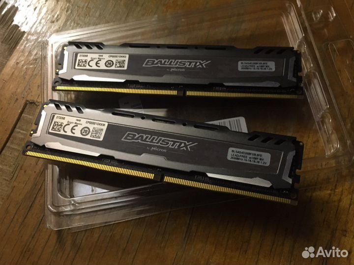 Оперативная память ddr4 8gb(2x4, 2666mhz)