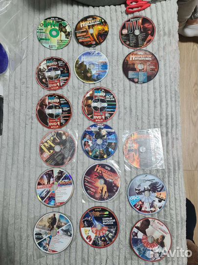 Диски с игровых журналов