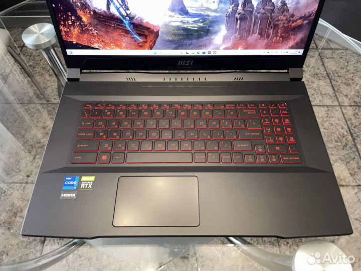 MSI Katana GF76 3050 Ti i7 12650H 16 512 144Hz