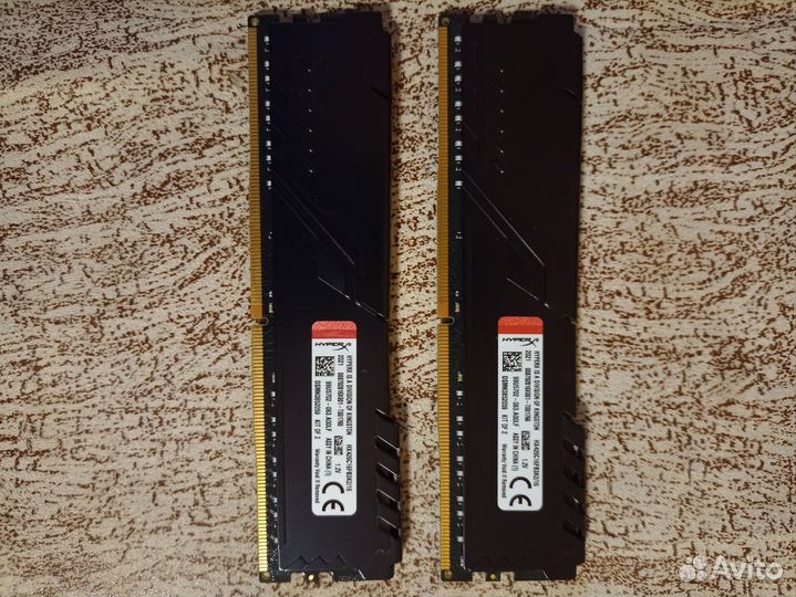 Оперативная память 16 гб ddr4 HyperX 2666 MHz