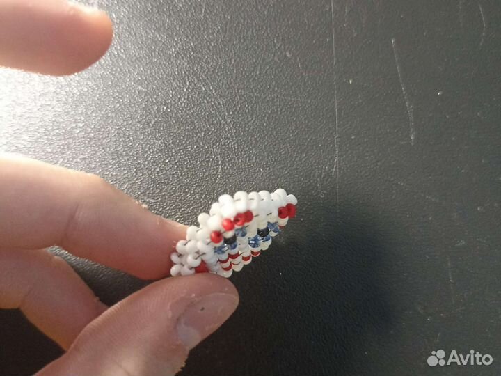 Бисерная фигурка клоун