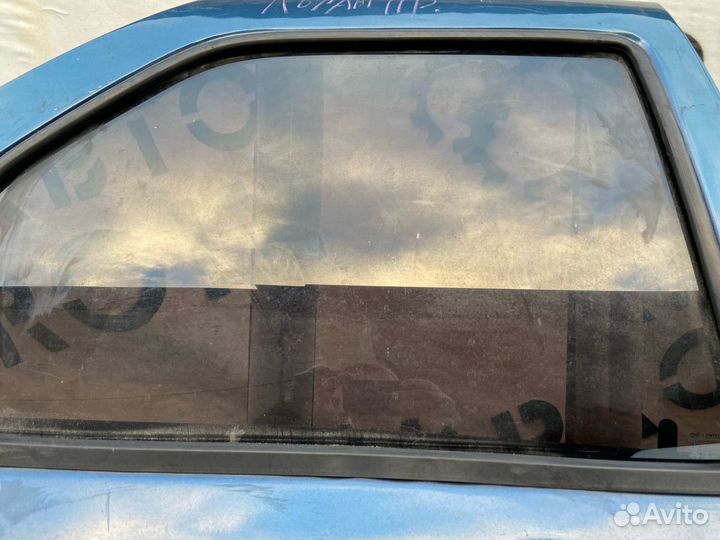 Стекло двери задней право renault Logan