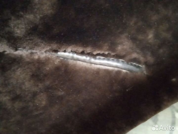 Шуба мутоновая с капюшоном 48 50