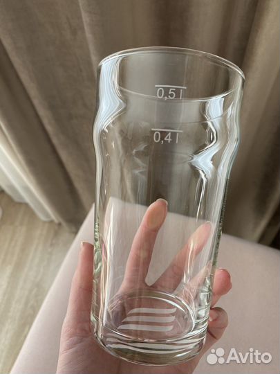 Пивные бокалы 2 шт. (стаканы) 0,5л