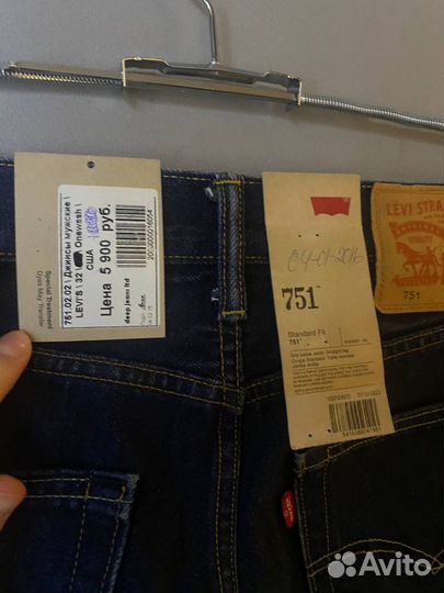 Джинсы levis 751