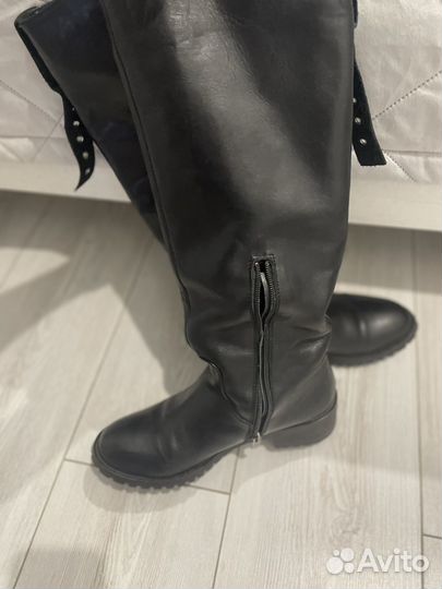 Сапоги женские натуральная кожа