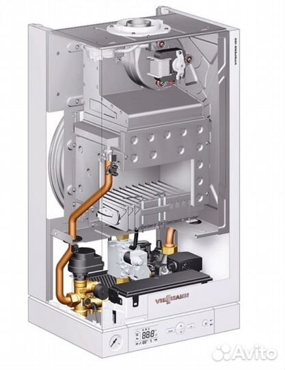 Газовый котел viessmann vitopend 12 квт(TRY)