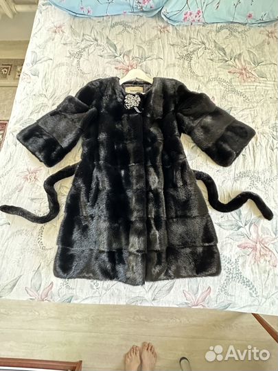 Шуба норковая 42 44 бу