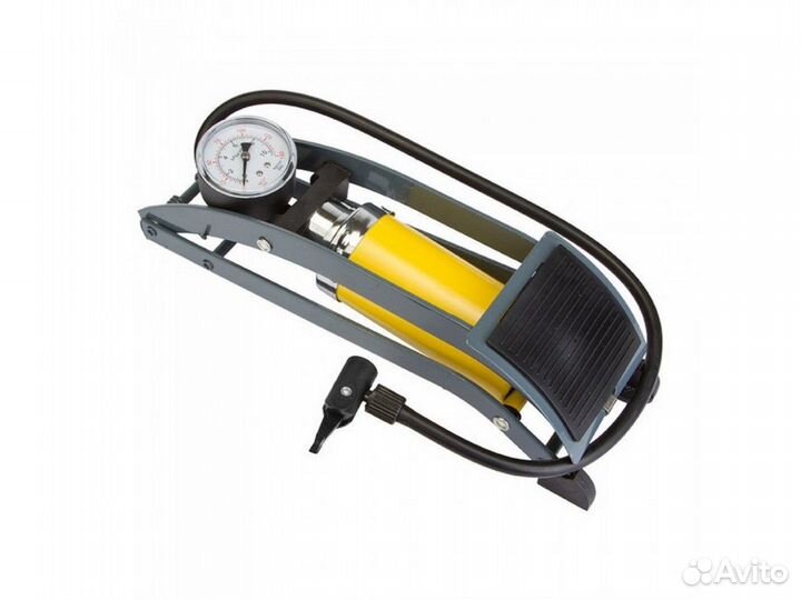 Насос вело Стелс ножной желт. FP0902А