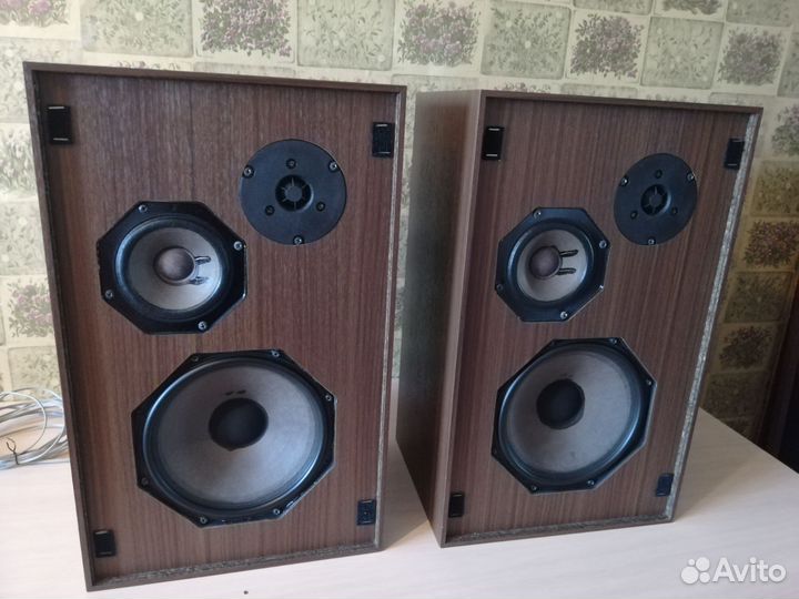 Акустические колонки Philips винтажные