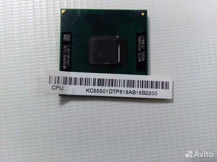 Процессор Intel Core 2 Duo T5550