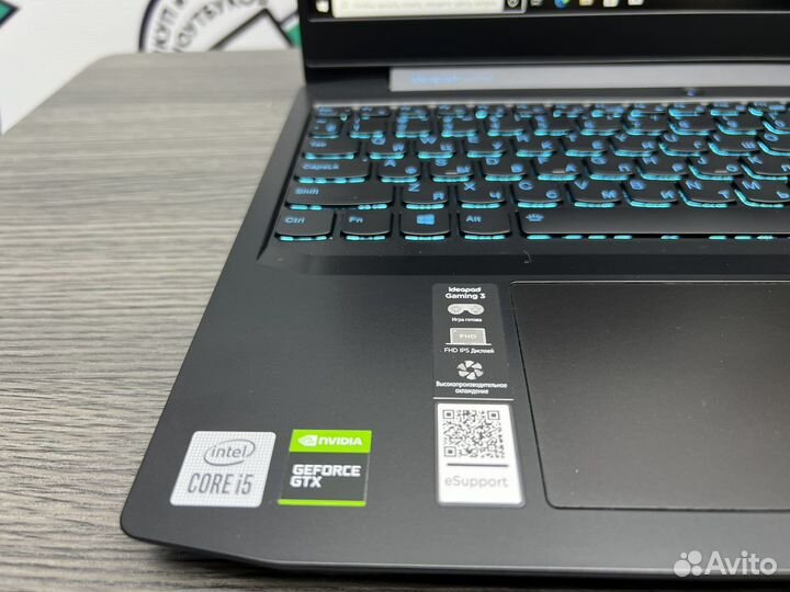 Новый Lenovo 8 ядер core i5 8Gb GTX 1650Ti SSD 256