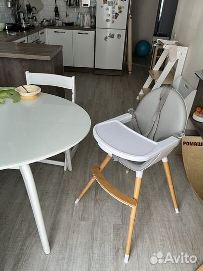 Стульчик для кормления kinderkraft