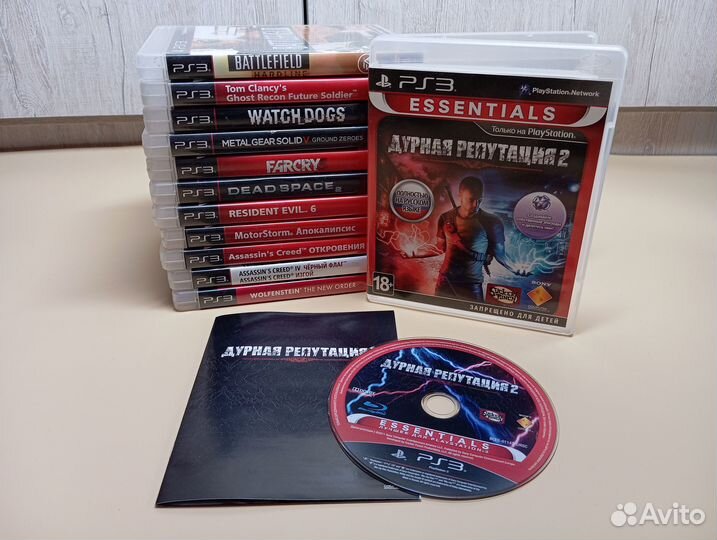 Дурная Репутация 2 PS3 (Б/У)