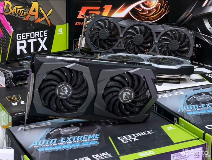 Видеокарты GTX/RTX/RX новые и б/у