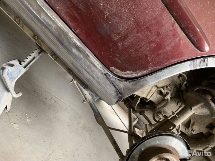 Ремонтный порог левый Chevrolet Aveo T250 кузовной